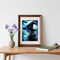Witch Diamond Painting Kits for Adults – Retro Halloween DIY Full Drill Diamond Art, Beginner-Friendly, 12x16 Inch